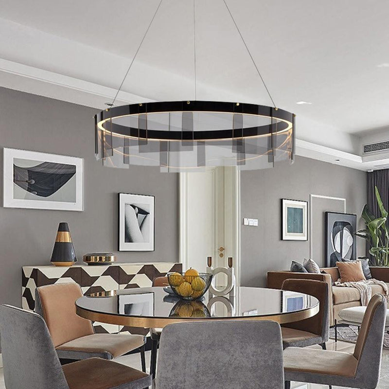 Stratos LED Chandelier-DWHOME