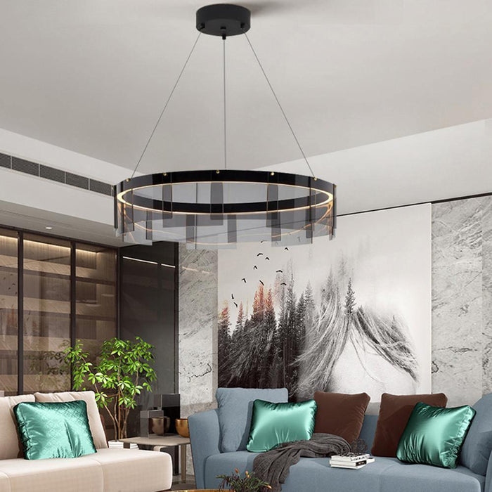 Stratos LED Chandelier-DWHOME