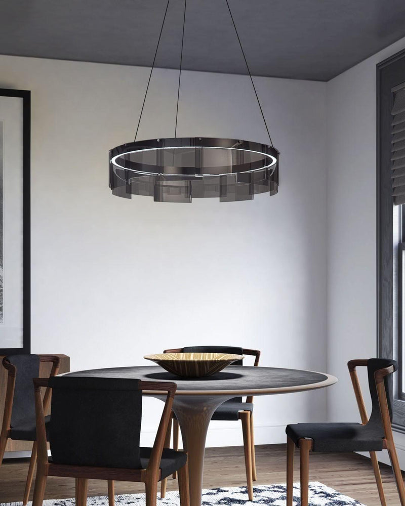 Stratos LED Chandelier-DWHOME