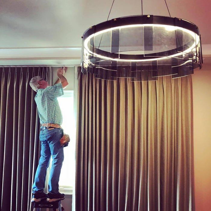 Stratos LED Chandelier-DWHOME