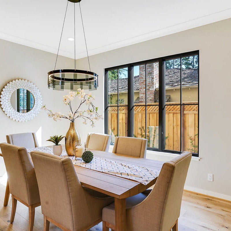 Stratos LED Chandelier-DWHOME