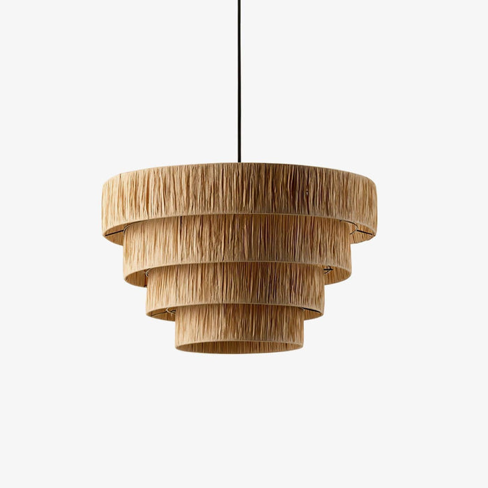 Straw Art Pendant Light-DWHOME