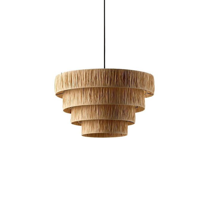 Straw Art Pendant Light-DWHOME
