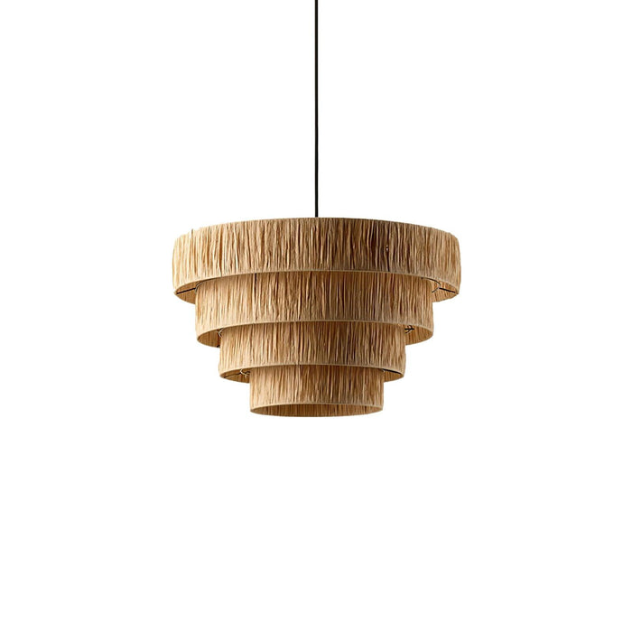 Straw Art Pendant Light-DWHOME