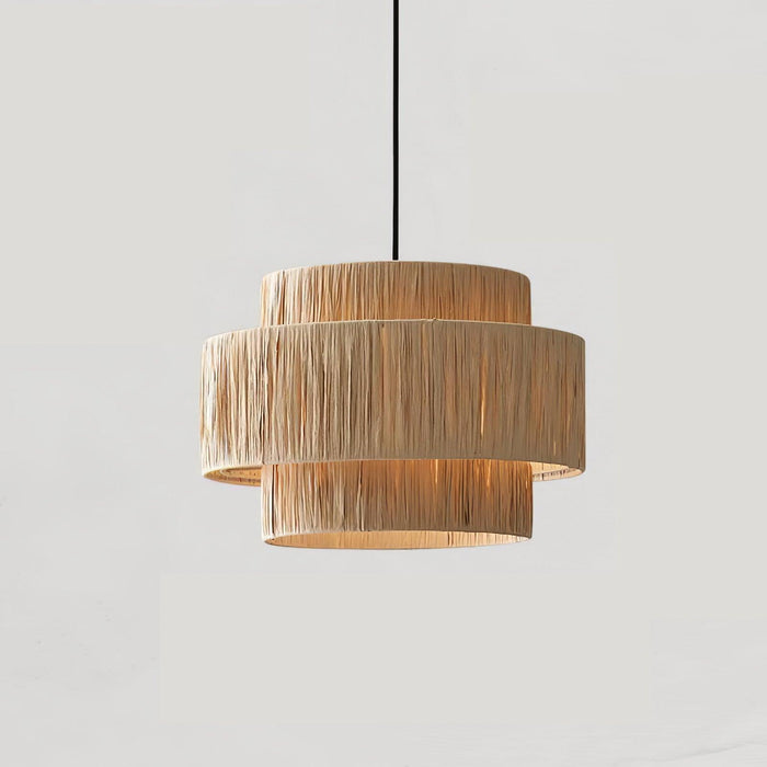 Straw Art Pendant Light-DWHOME