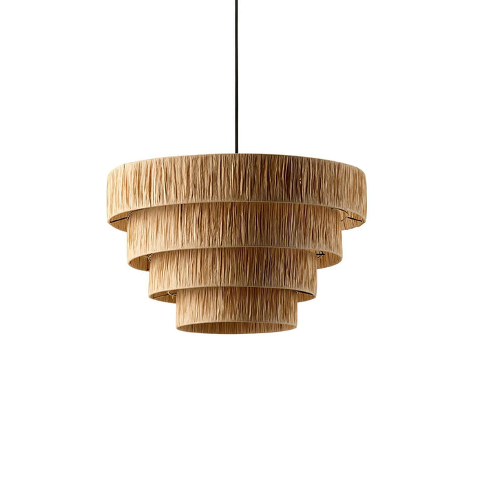 Straw Art Pendant Light-DWHOME