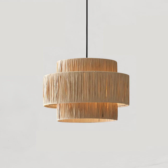 Straw Art Pendant Light-DWHOME