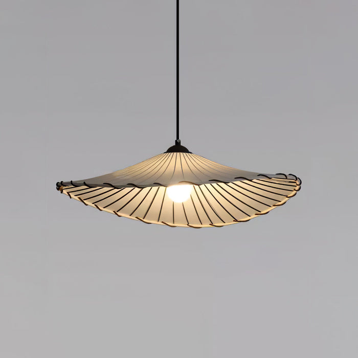 Lotus Leaf Fabric Pendant Light.