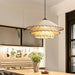 Lotus Leaf Fabric Pendant Light.