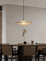 Lotus Leaf Fabric Pendant Light-DWHOME