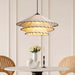 Lotus Leaf Fabric Pendant Light.