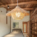 Straw Hat Pendant Light-DWHOME