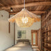 Straw Hat Pendant Light.