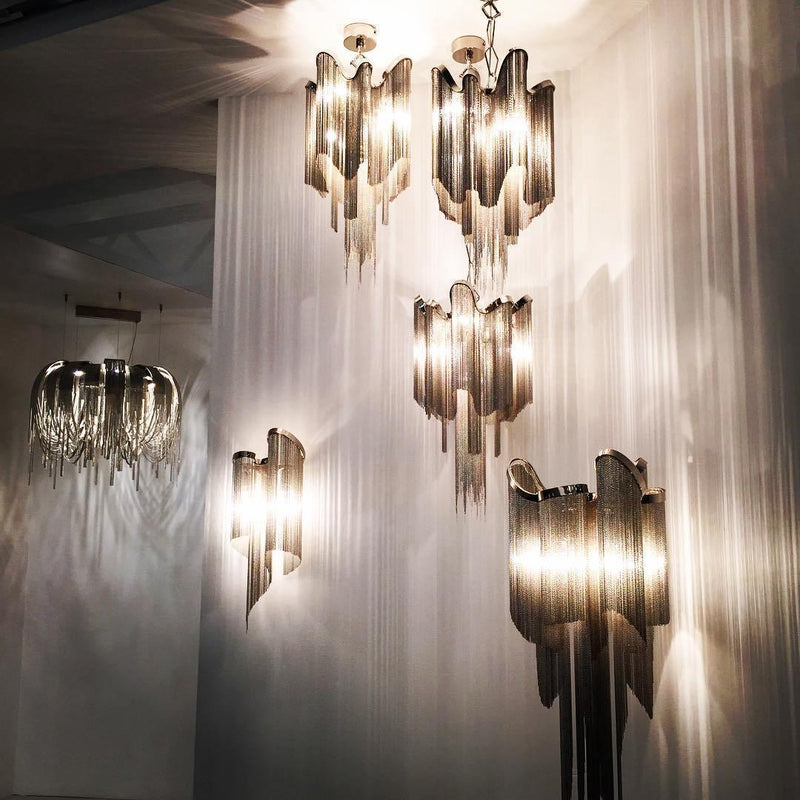 Stream Chain Chandelier-DWHOME