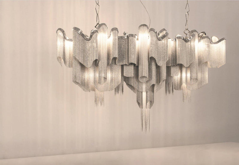 Stream Chain Chandelier-DWHOME
