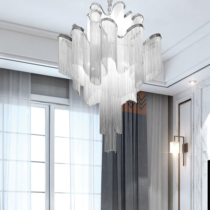 Stream Chain Chandelier-DWHOME