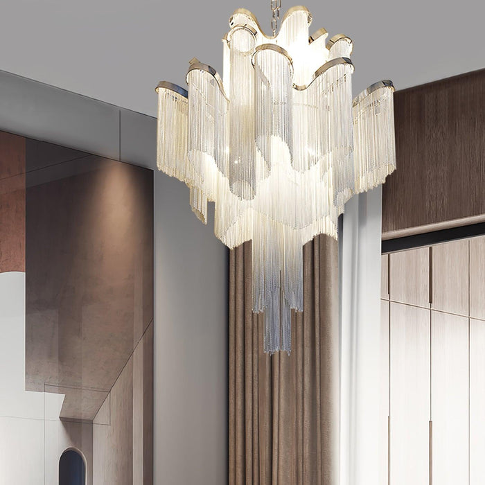 Stream Chain Chandelier-DWHOME