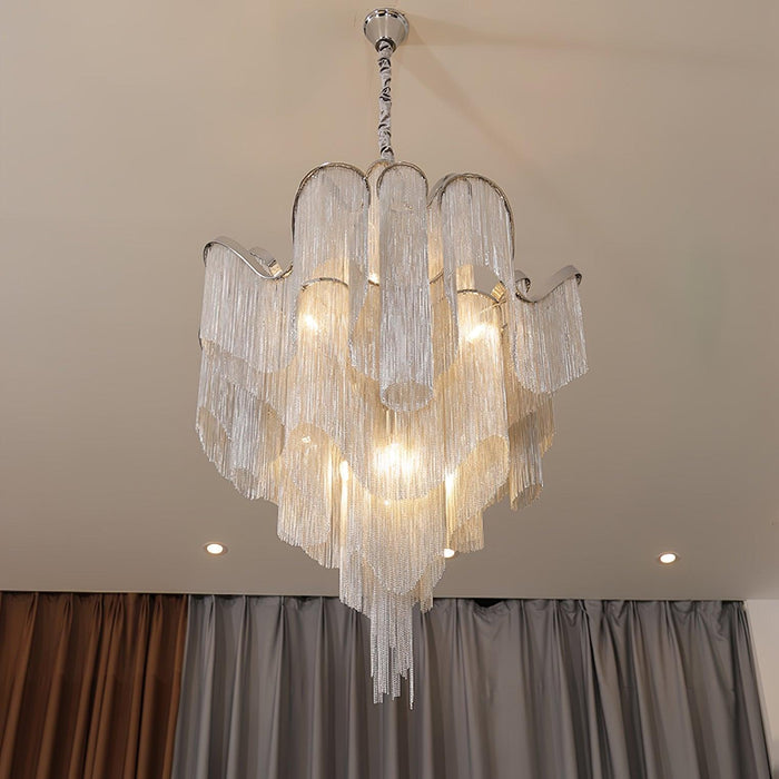 Stream Chain Chandelier-DWHOME