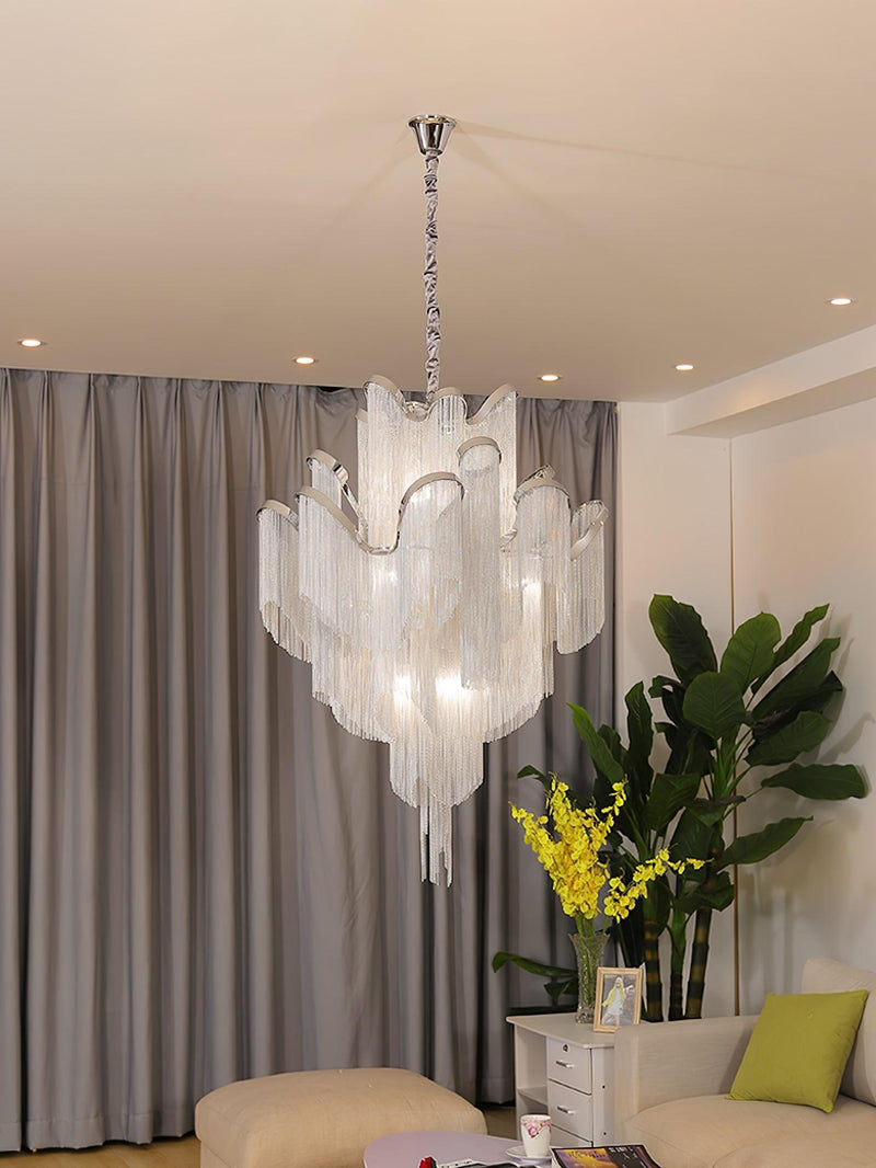 Stream Chain Chandelier-DWHOME