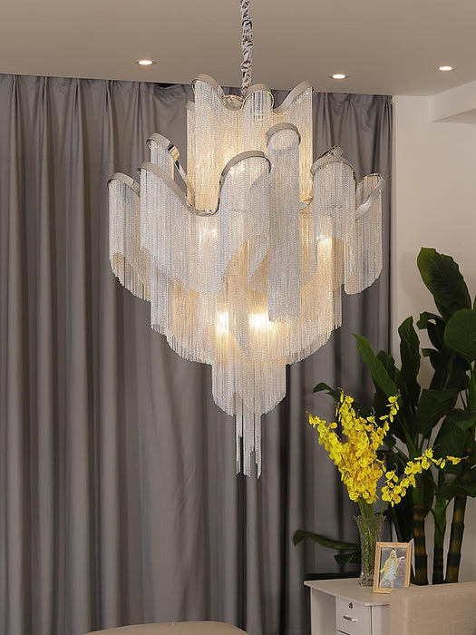 Stream Chain Chandelier-DWHOME
