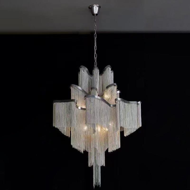 Stream Chain Chandelier-DWHOME
