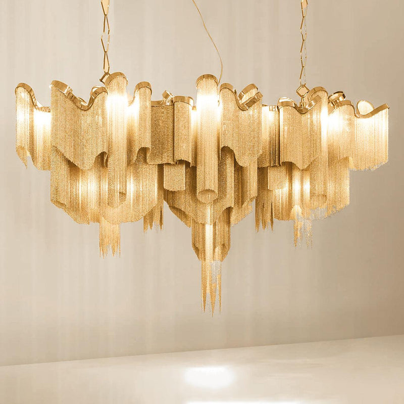Stream Chain Chandelier-DWHOME