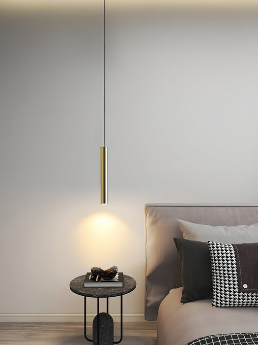 Streamline Cylinder Pendant Lamp.