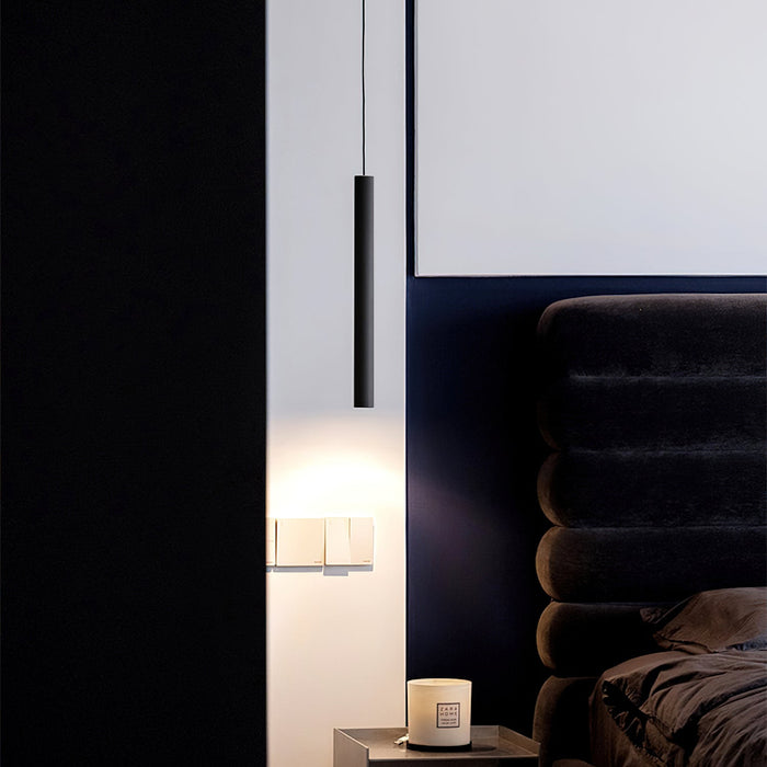 Streamline Cylinder Pendant Lamp.