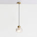 Striped Spinning Top Pendant Light-DWHOME