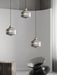 Striped Spinning Top Pendant Light-DWHOME