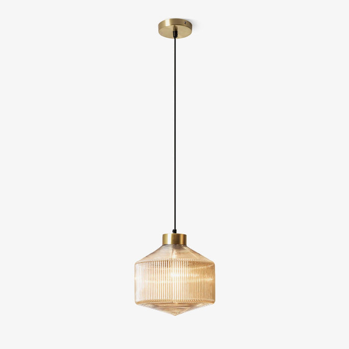 Striped Spinning Top Pendant Light-DWHOME