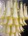 Stunning Murano Caramel Glass Petals Chandelier-DWHOME