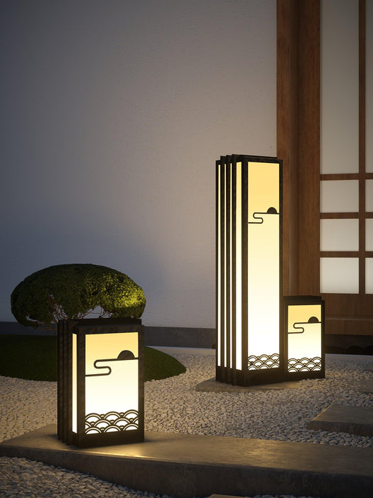 Sunrise Pattern Outdoor Light-DWHOME