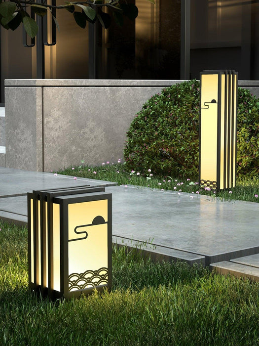 Sunrise Pattern Outdoor Light-DWHOME