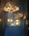 Screen Cannage Pendant Swag Light-DWHOME