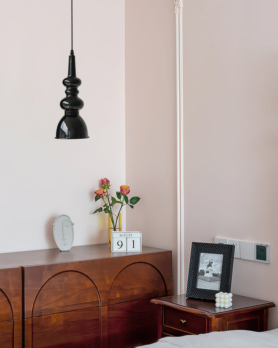 Svelte Noir Pendant Light.