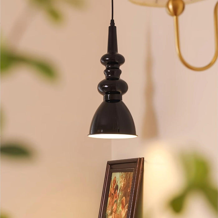 Svelte Noir Pendant Light.