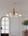 Swedish Modern Brass Chandelier - DWHOME