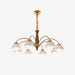 Swedish Modern Brass Chandelier - DWHOME