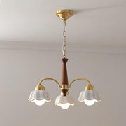Swedish Modern Brass Chandelier-DWHOME
