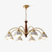 Swedish Modern Brass Chandelier - DWHOME