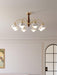 Swedish Modern Brass Chandelier - DWHOME