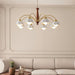 Swedish Modern Brass Chandelier - DWHOME