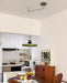 Swing Arm Stone Pendant Light.