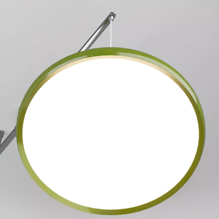 Swing Arm Stone Pendant Light-DWHOME