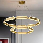 Swirl Chandelier-DWHOME