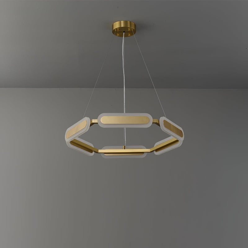 Swirl Chandelier-DWHOME