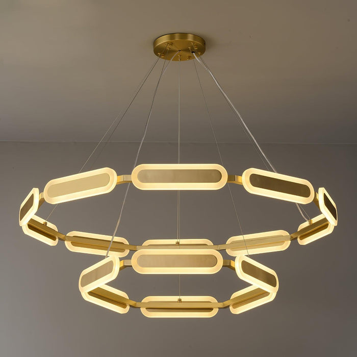 Swirl Chandelier-DWHOME