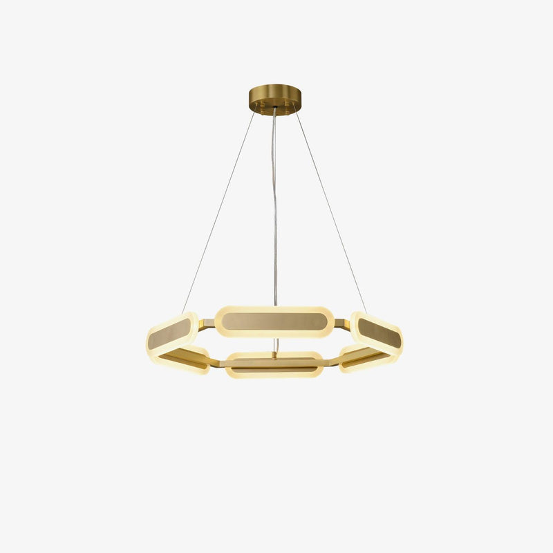Swirl Chandelier-DWHOME