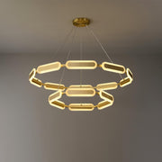 Swirl Chandelier-DWHOME